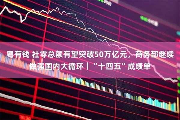 粤有钱 社零总额有望突破50万亿元，商务部继续做强国内大循环｜“十四五”成绩单